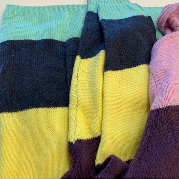 EVRI Knit Cardigan - Multi Stripe-Light‎ Purple Size 2X - Picture 9 of 11